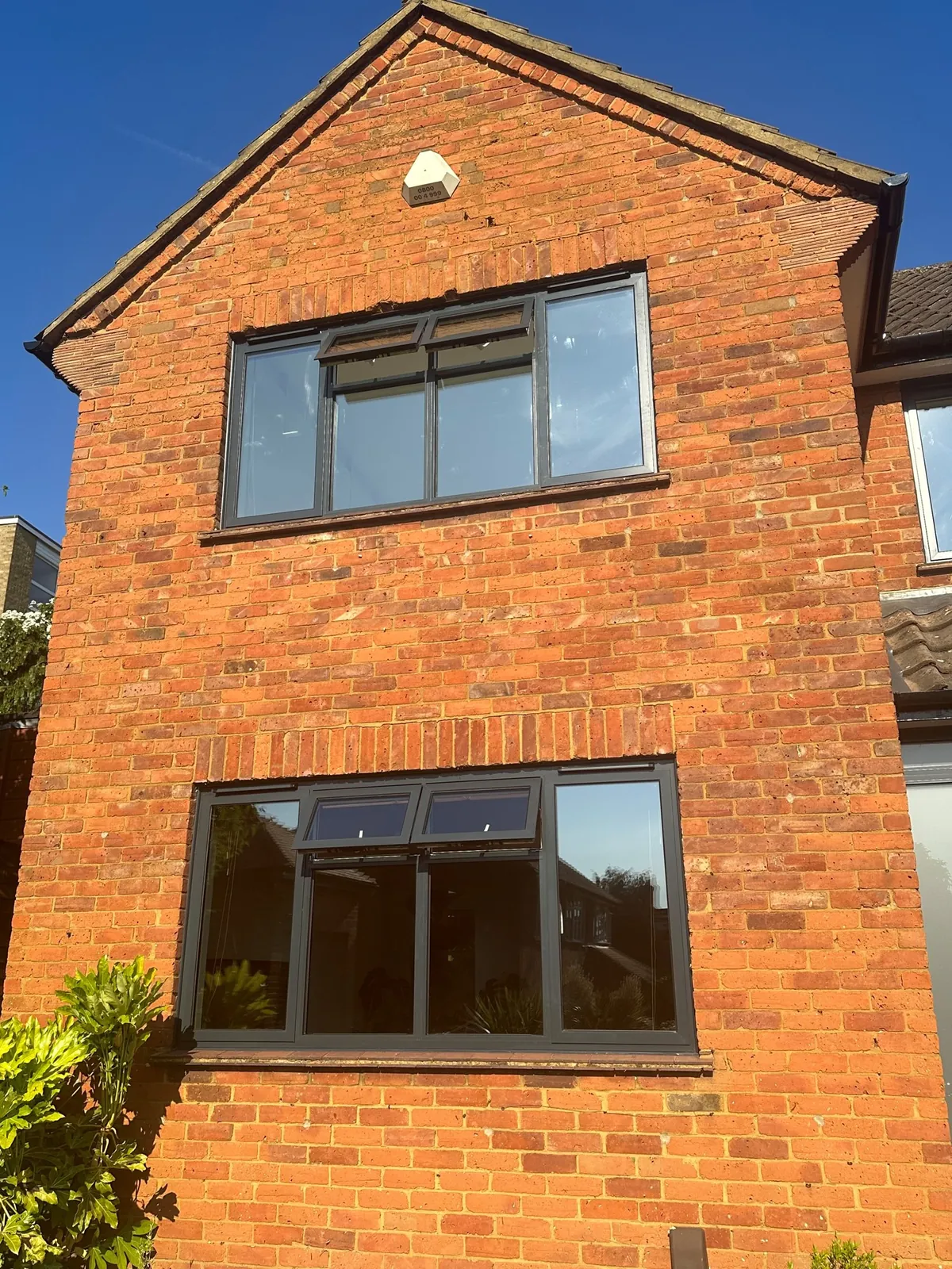 AluK 58BW HI windows on a brick house, Beckenham